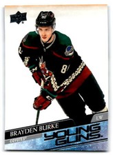 2020 Upper Deck  # 499 Brayden Burke