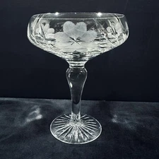 Vintage ABP American Brilliant Period Cut Glass Small Compote EXCELLENT