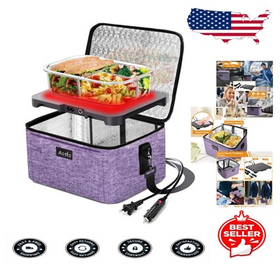 Health-Conscious Portable Electric Food Warmer - 3-in-1 Use for Busy Lifestyles