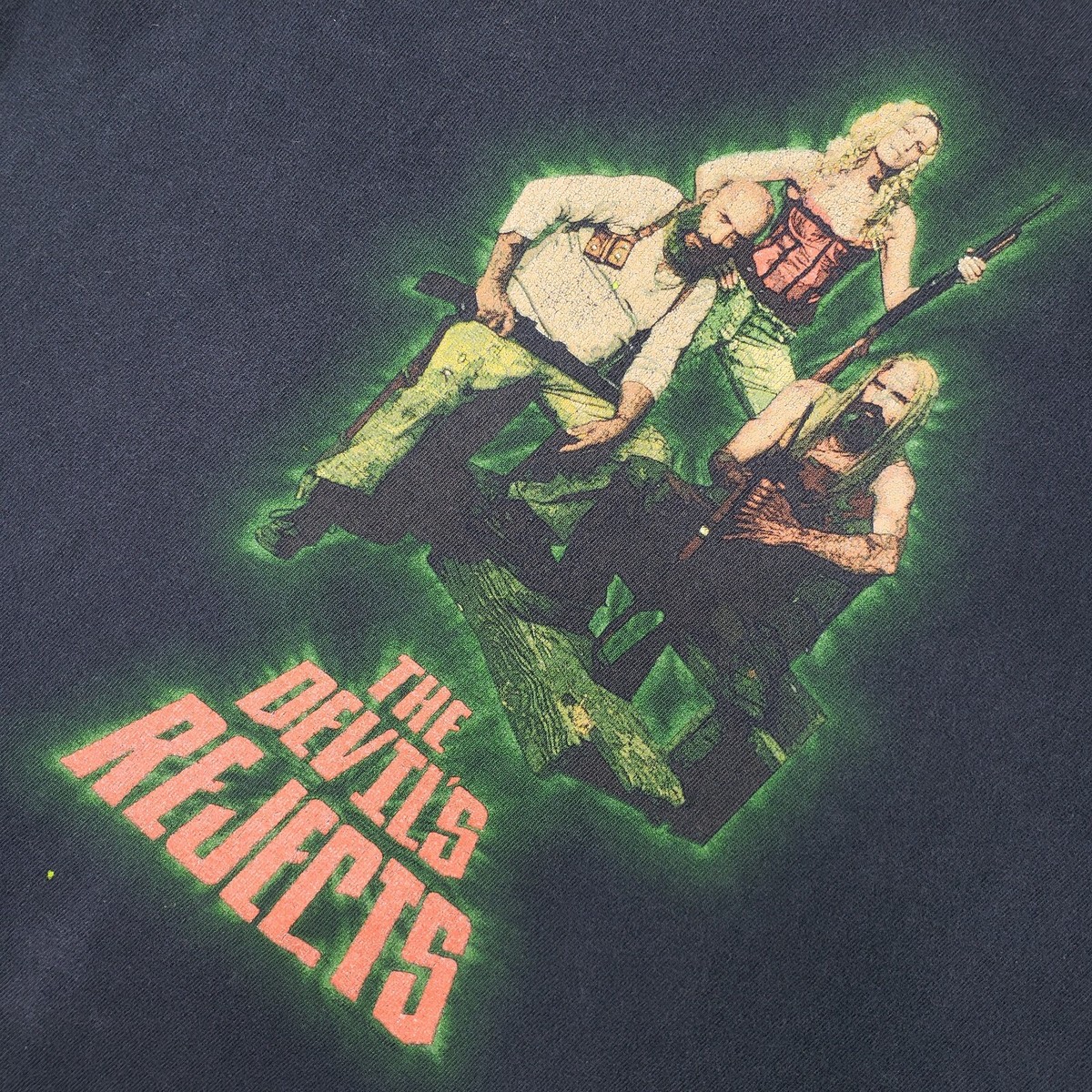 \" THE DEVIL'S REJECTS \" ホラー ムービー Tシャツ The Devil's Rejects Rob Zombie Horror Movie Black Graphic T