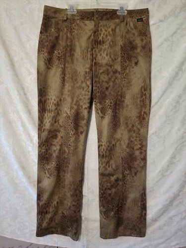 Skea Mujer Invierno Estampado De Leopardo Estilo Pantalones De Jeans Talla  14 EE. UU. hecho Pre Propiedad | eBay