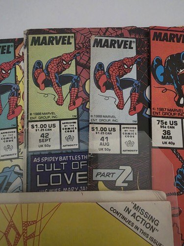 Web Of Spider-man LOT Marvel 1984 #18, 19, 35, 36, 41, 42, 43, 60 & Annual 4, 5, - Picture 7 of 22