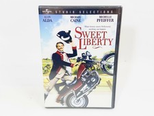Sweet Liberty DVD, Alan Alda, Michael Caine, 1986, Factory Sealed, New