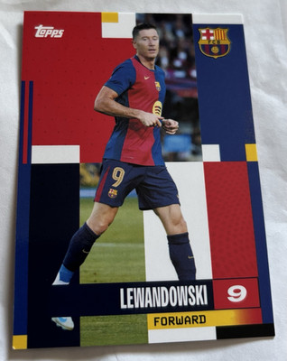Topps FC Barcelona 2024-25 Team Set Lewandowski 9 - #20