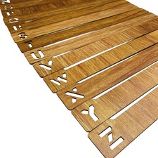 Vinyl Record Storage Album 26pcs Alphabetical Dividers A-z For Horizontal