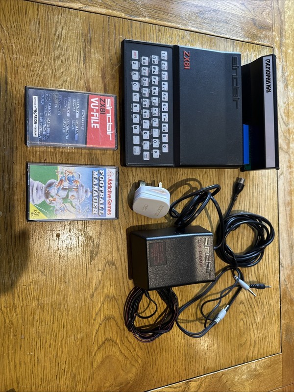 Sinclair ZX81, Memopak 16k & more - UNTESTED