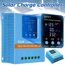 4800W 100A MPPT Solar Charge Controller 12V/24V/36V/48V Battery PV Regulator US