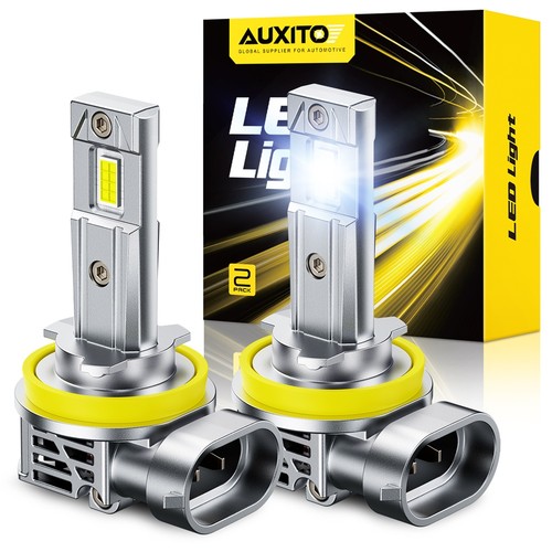 4PCS AUXITO H11 9005 LED Headlight Hi/Lo Beam Bulbs Cool White 6500K M6S Series - Picture 9 of 15