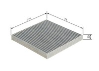Innenraumfilter Bosch 1 987 432 566 Aktivkohlefilter FüR Zero ION Peugeot Miev