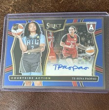 2025 Panini Select WNBA #CAS-THP Te-Hina Paopao Courtside Action Auto /49