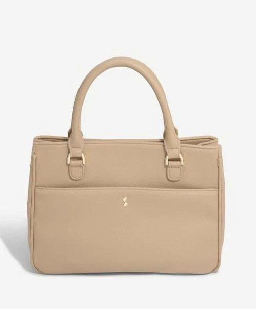 Dust bag included with the Stackers Small Handbag