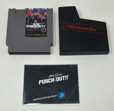 NES Nintendo - Mike Tyson's Punch- Out!! - Includes Manual & Dust Cover - Tested