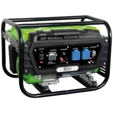 SIP MEDUSA Portable Petrol Generator T2500W 2200W 7hp 212cc 4 Stroke Engine 15L
