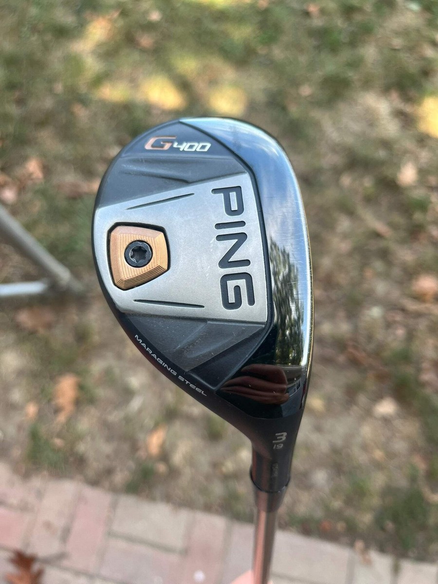Ping G400 Hybrid 19° Tour Chrome 85 Stiff Flex 40″ NICE