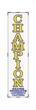 CHAMPION RACING PRODUCTS &reg; - Old School 1980 Era BMX Bike Decal (C)