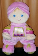 My First Doll Fisher Price Pink Stuffed Plush Baby Rattle Security Lovey 2008 C