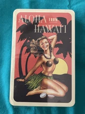 Hula Girl Playing Cards ~ Hawaii ~ Aloha From Hawaii ~ Brand New & Sealed ~ Vtg 
