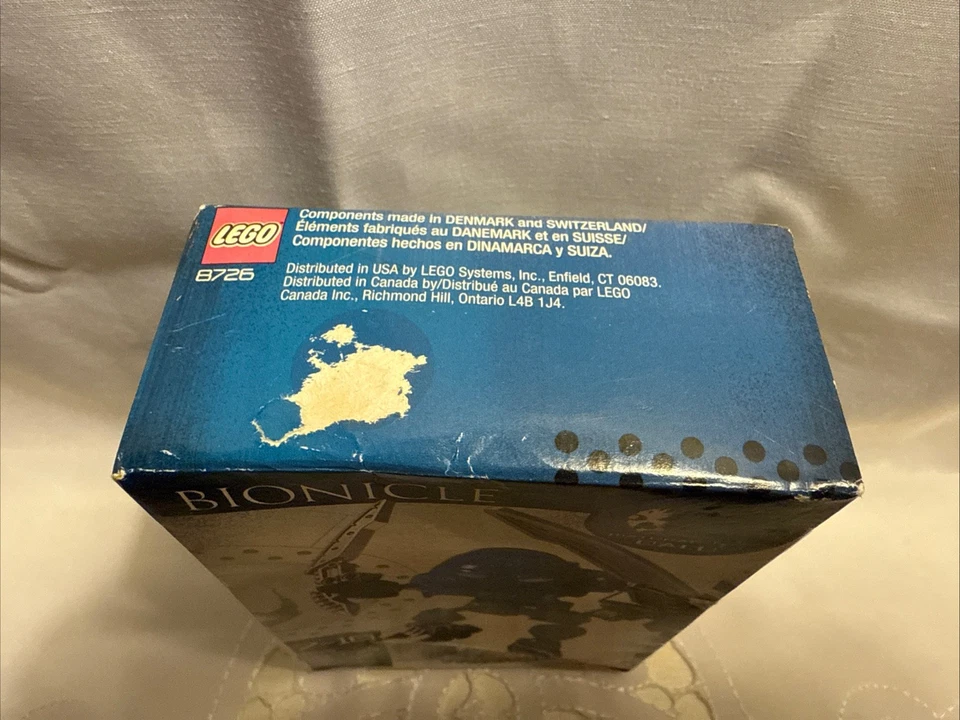 Lego Bionicle #8726 DALU Matoran 2006 sellado de fábrica (caja dañada ver fotos) Foto 4 de 4