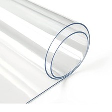 1.5mm Clear Desk Cover Protector, 12 24 Inch Clear Desk 12" x 24" Clear 1.5mm