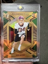 2021 panini gold standard football dax Milne 1/11
