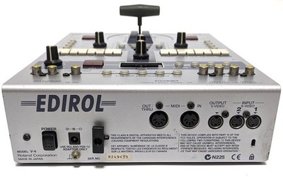 EDIROL V-4 4 Channel Video Mixer AV Switcher Full Digital Effects