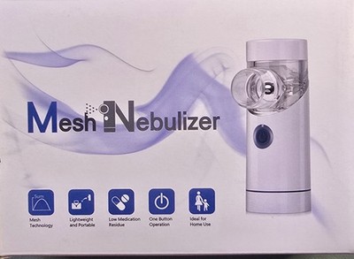 Tragbarer Mesh Vernebler Inhalator   Leise Ultraschall Inhalationsgerät USB