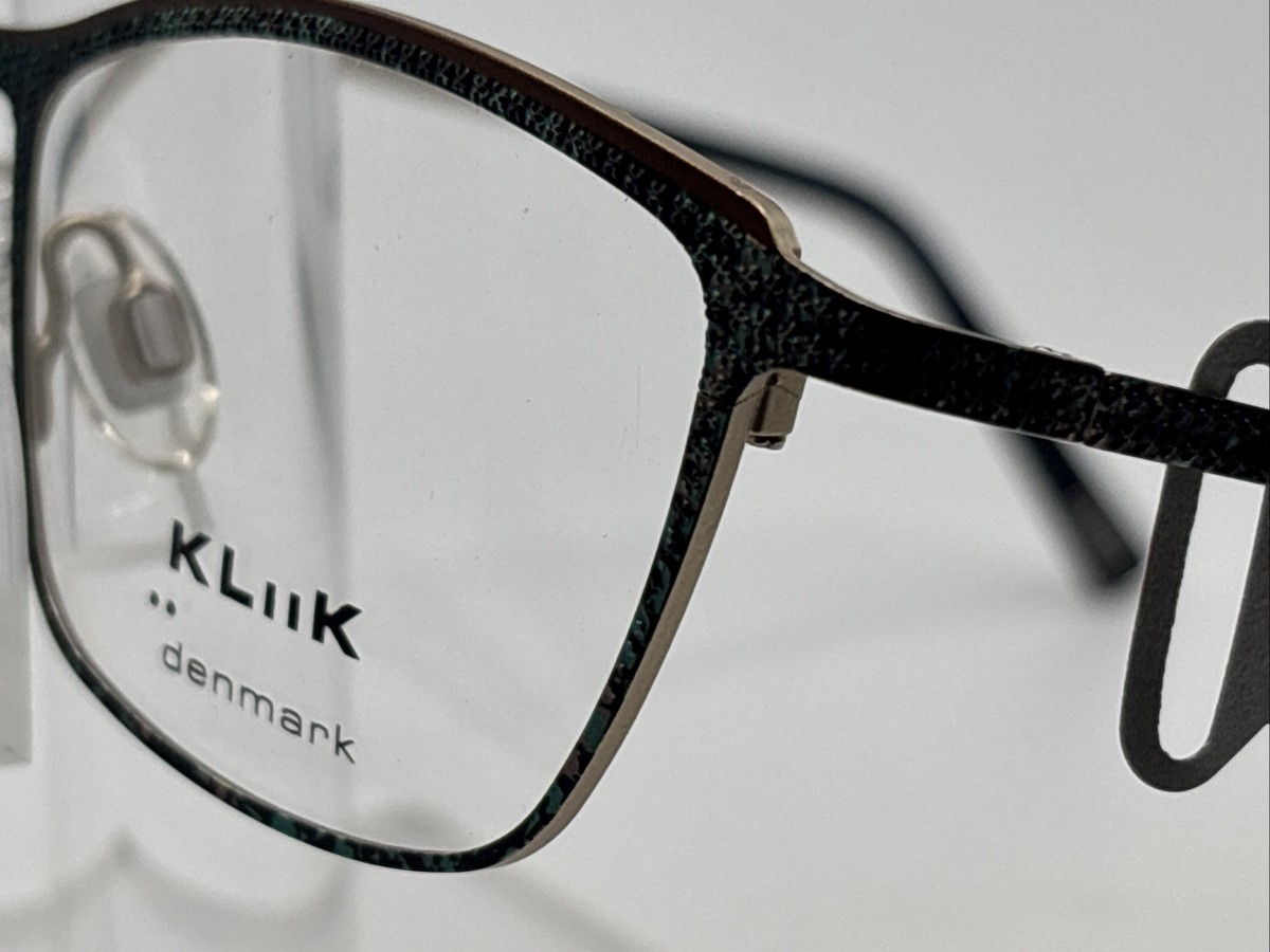 Kliik 746 M204 47/16-135 Women's Ocean Brown Eyeglasses A4217 | eBay