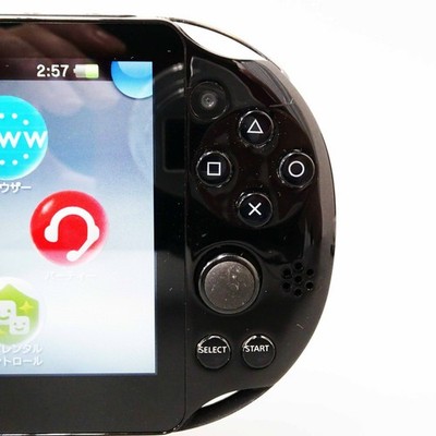 Sony Playstation PS Vita Black PCH-2000 ZA11 Console only PSV Slim