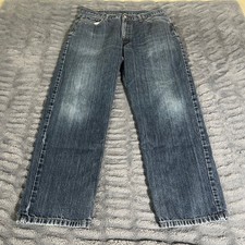 Levis 550 Mens Relaxed Fit Tapered Leg Jeans Blue Medium Wash 36x30 AP744