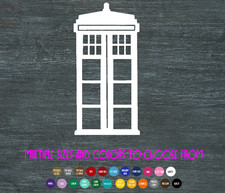 Vinyl Decal - Dr. Who Tardis