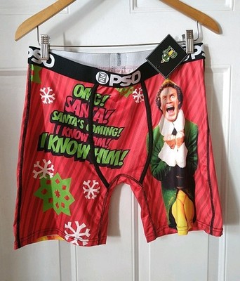 PSD X ELF MEN'S OMG I KNOW HIM BOXER BRIEF, SIZE XL