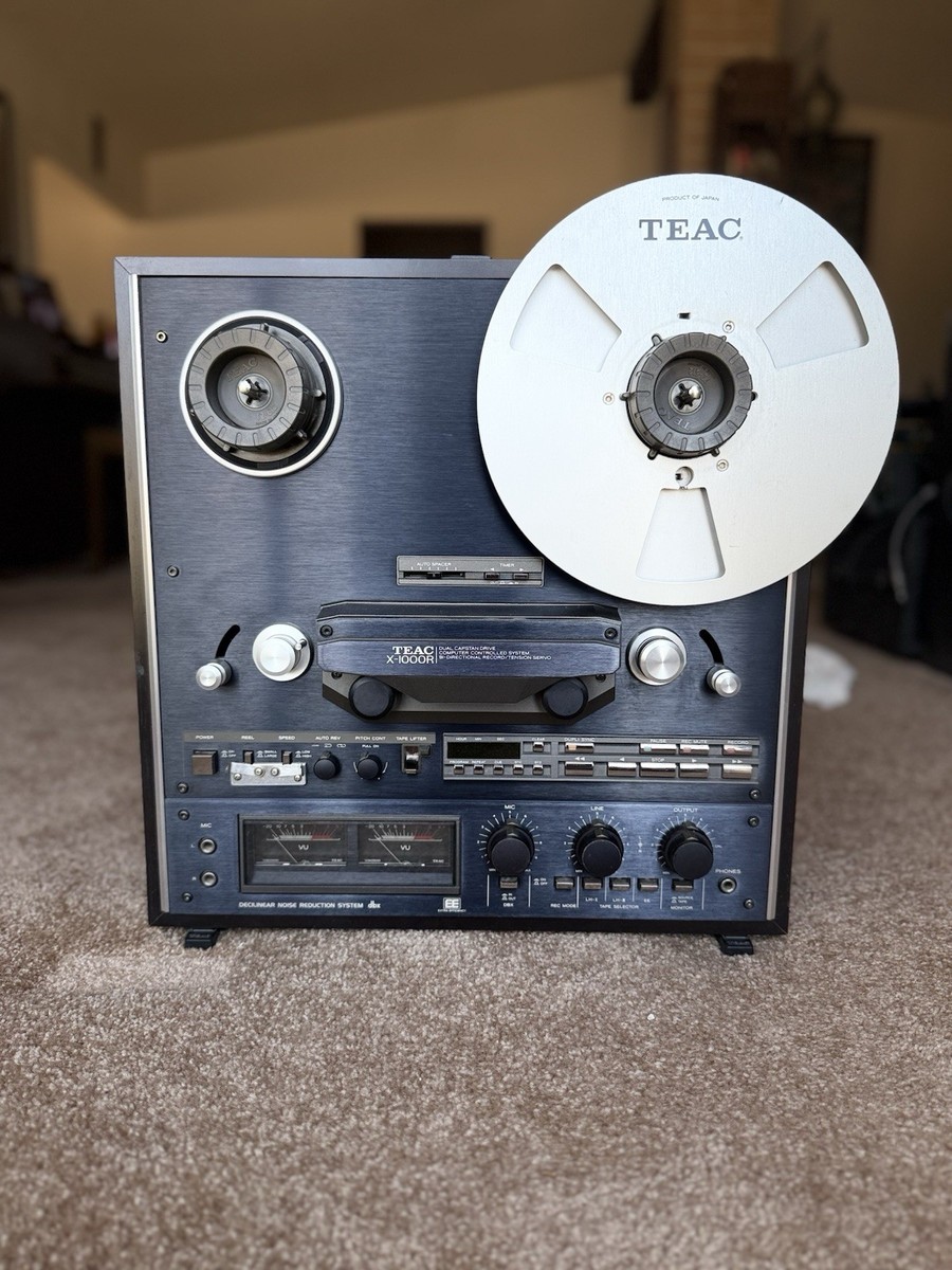 TEAC X-1000R Dual Capstan Drive Reel to Reel Audio Player | eBay