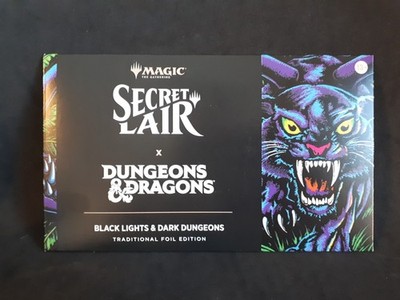 Black Lights & Dark Dungeons FOIL Secret Lair Dungeons & Dragons Magic Gathering
