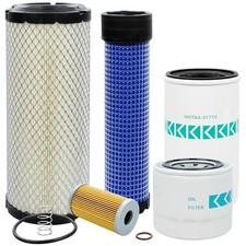 5 Pcs Filter Kit 77700-03361 Fit for Kubota L3010 L3130 L3410 L3430 L4240 L4330