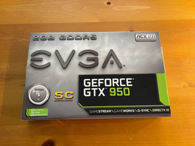 EVGA GeForce GTX 950 2GB Graphics Card