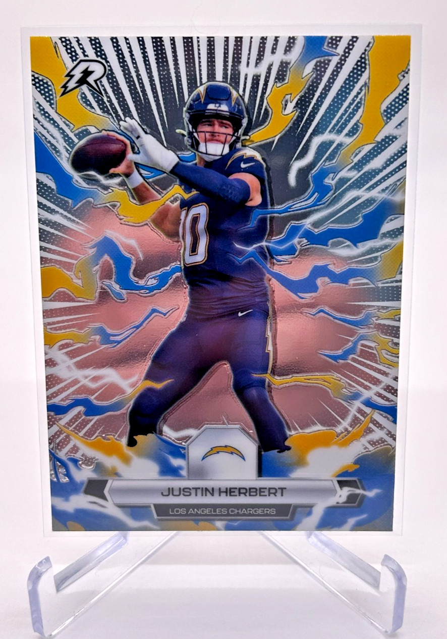 2025 Topps Resurgence Justin Herbert #54 Los Angeles Chargers