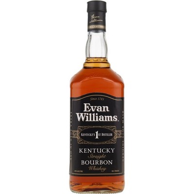 Evan Williams Black Kentucky Straight Bourbon Whiskey 43% Vol. 1L