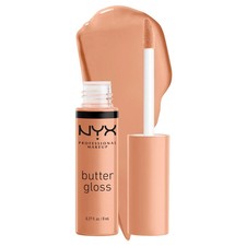 NYX Butter Gloss 13 Fortune Cookie | 8ml Lip Gloss | Non-Sticky Beige Nude