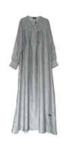Muslimah Woman Floral Dress Simple Elegant Comfort Modest Long Dress