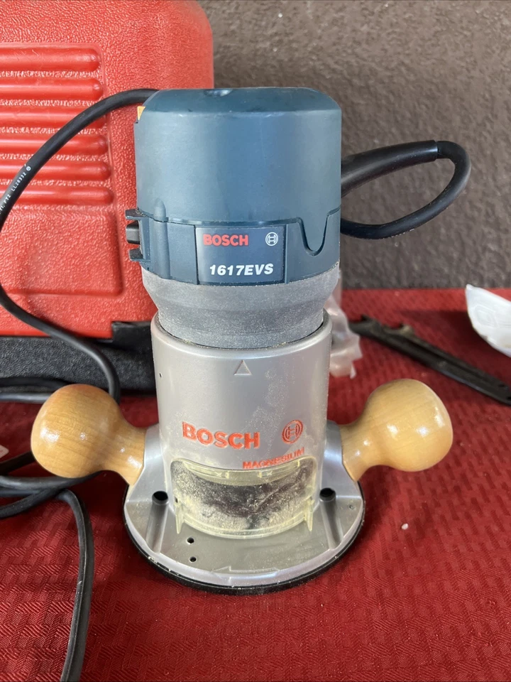 Фрезерный станок по дереву Bosch 1617EVS 120 В 12 А 2,25 л. с. RA1160 базовая переменная скорость 1617 EVS - Изображение 2 из 4