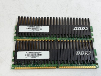 Patriot PVS24G6400LLK 4GB (2 x 2GB) DDR2 800 MHz Dual Channel Desktop Memory