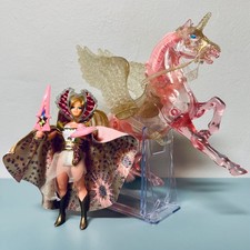 VINTAGE 1984 STARBURST SHE-RA & CRYSTAL SWIFT WIND PRINCESS OF POWER SET NICE
