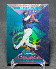 Alex Freeland Teal Prizm /199 Rookie RC 2025 Panini Crusade Card #6 LA Dodgers