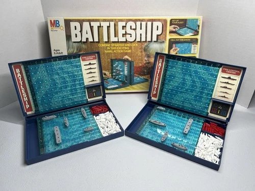 Vintage 1981 Milton Bradley Battleship Board Game Complete w/ Box – Clean
