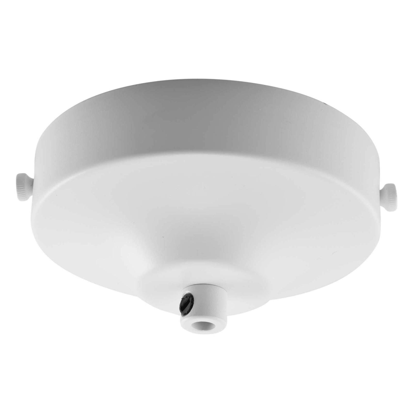 ElekTek Rosone da soffitto concave con diametro 100 mm con staffa (l1B)