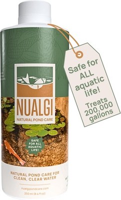 Nualgi Natural Pond Treatment & Water Clarifier - Promotes Fish Health 250 ml