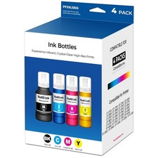 Long-Lasting Ink Refill for ET-2980 ET-3950 ET-4950 Printers