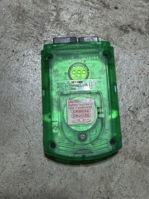 Sega Dreamcast Visual Memory Unit VMU Memory Card HKT-7000 Green, Needs Battery 