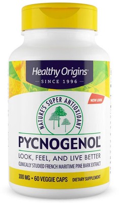 Healthy Origins Pycnogenol - 100 mg, 60 Kapseln