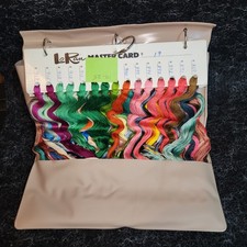 Lot of DMC Floss Embroidery Thread Skeins Cotton Various Colors In Lo Ran Folder